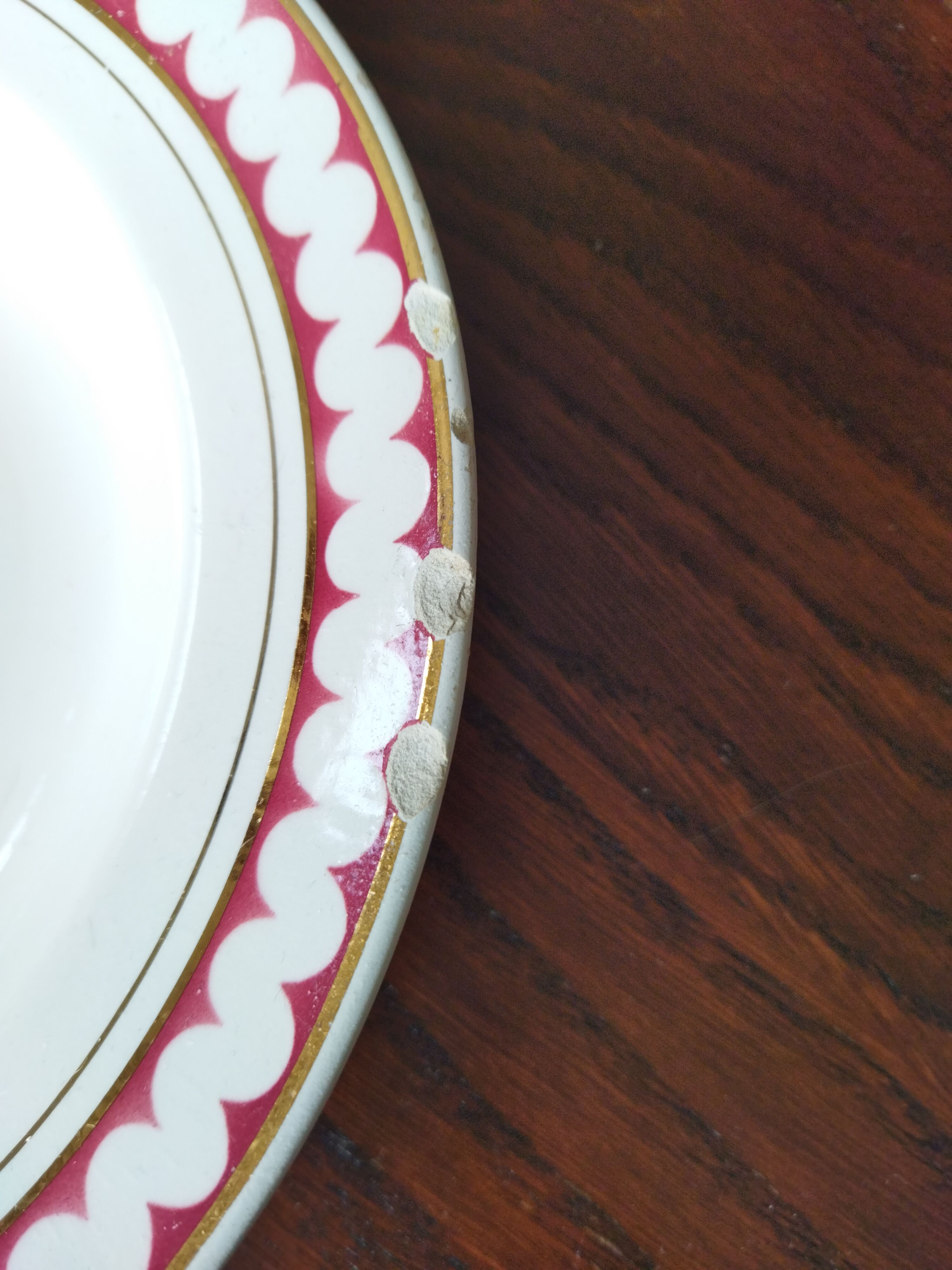 12 K&G Lunéville soup plates, Madrigal model