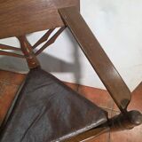 Corner tripod monk chair Munkstol Solid oak
