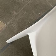 Stackable plastic auxiliary chair Italian Rome