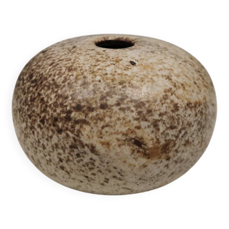 Small, lovely "hollow" ceramic vase, Danish from the 1970s.