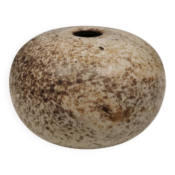 Small, lovely "hollow" ceramic vase, Danish from the 1970s.