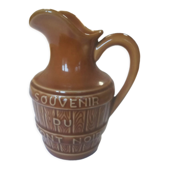 Mamnufacture advertising pitcher from Devres