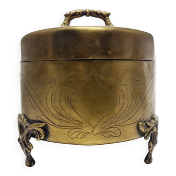 Sucrier Art Nouveau de Szandrik, Hongrie, années 1890.