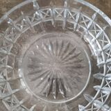 Large Saint Louis crystal salad bowl