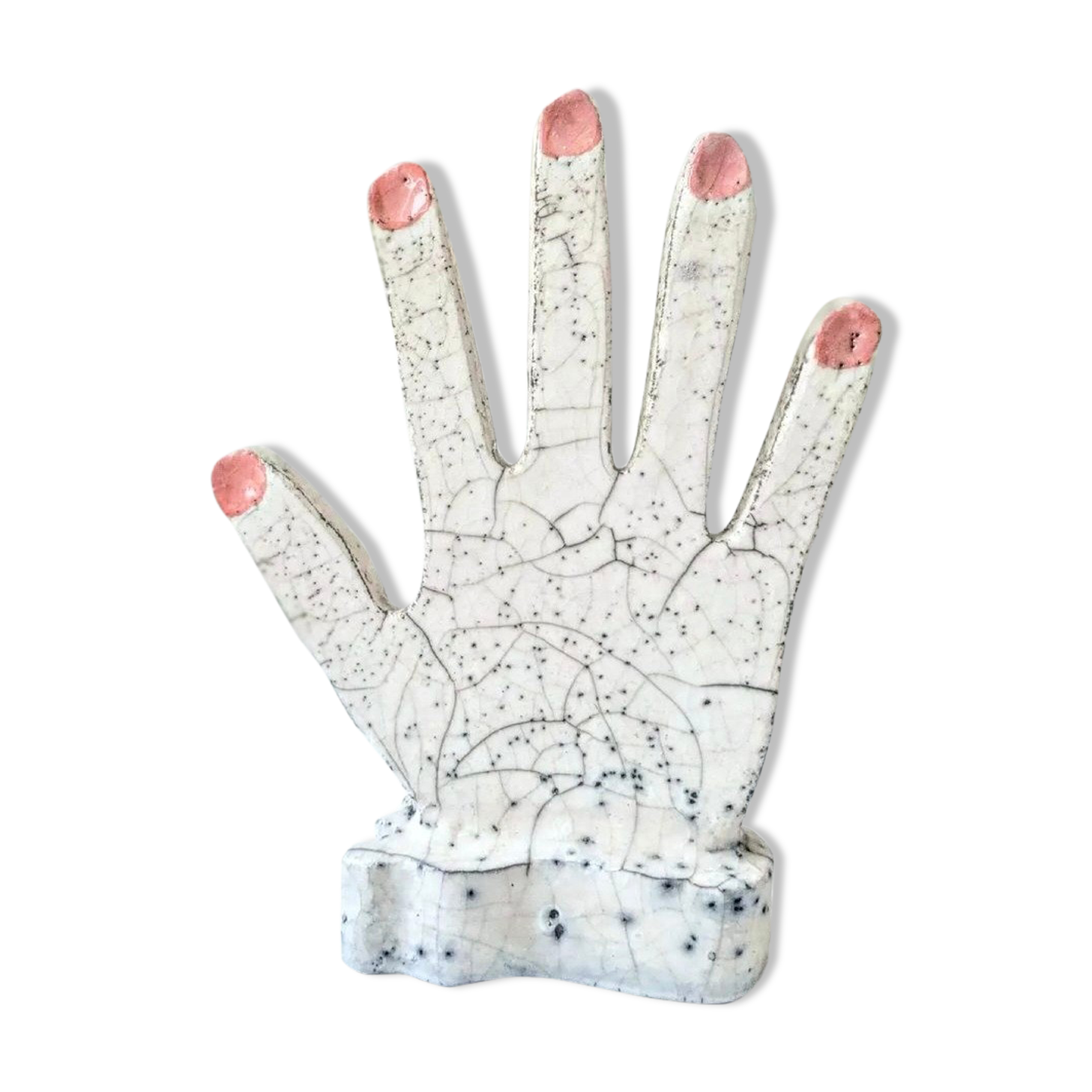 Ceramic hand deco