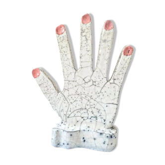 Ceramic hand deco