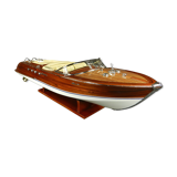 Ship model wood Riva Aquarama 67 cm