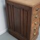 French oak shop counter / desk or kitchen island, 1950s