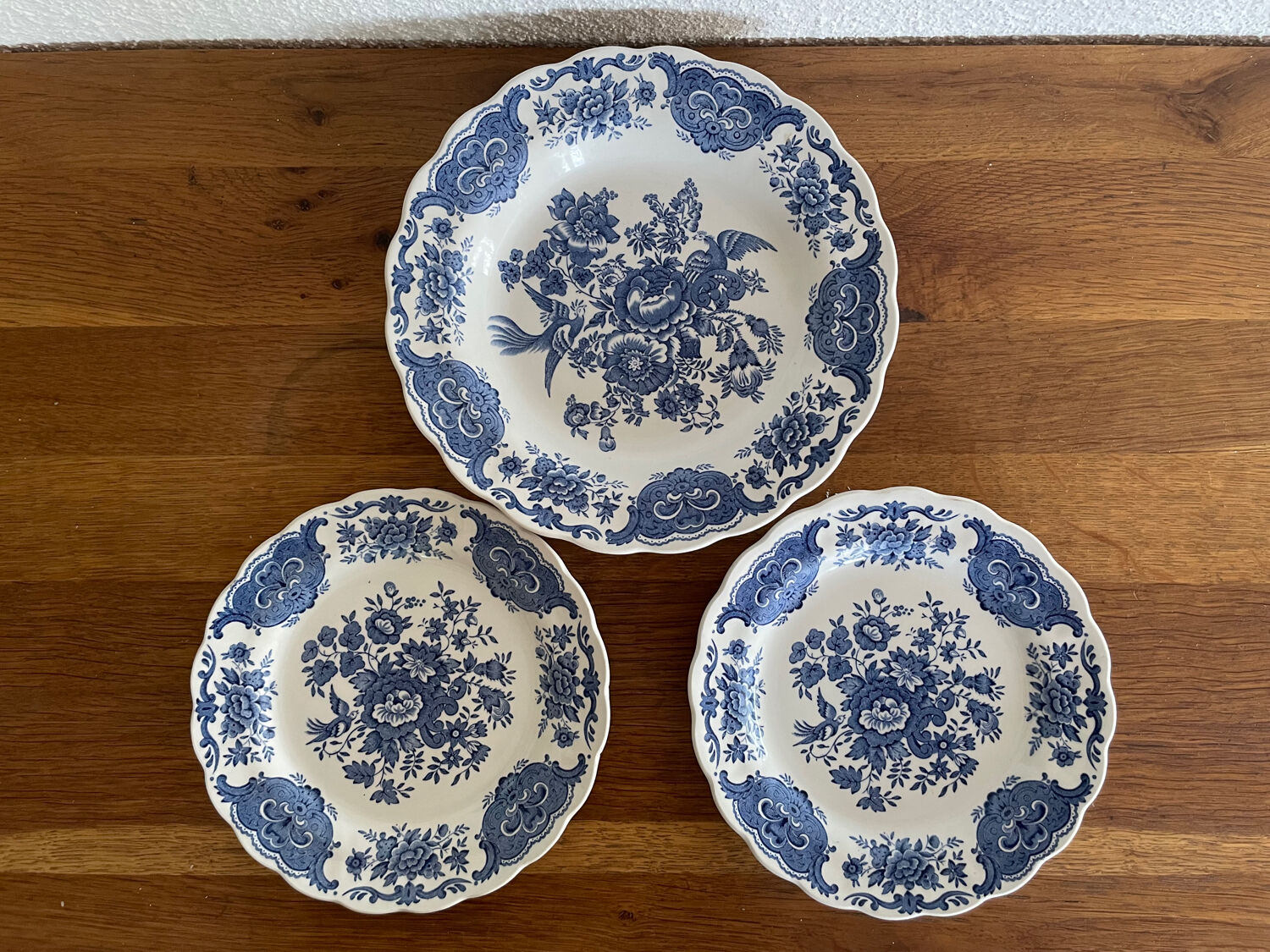 Lot d’assiettes Ridgway Windsor