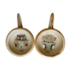 Pair of ceramic cups the Argonauts, 60s