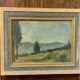 Ennio Cocchi landscape and still life painted on both sides panel