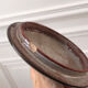 Vallauris sandstone pot hand-painted 60s