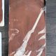 Lot of 4 rectangular glazed terracotta plates.