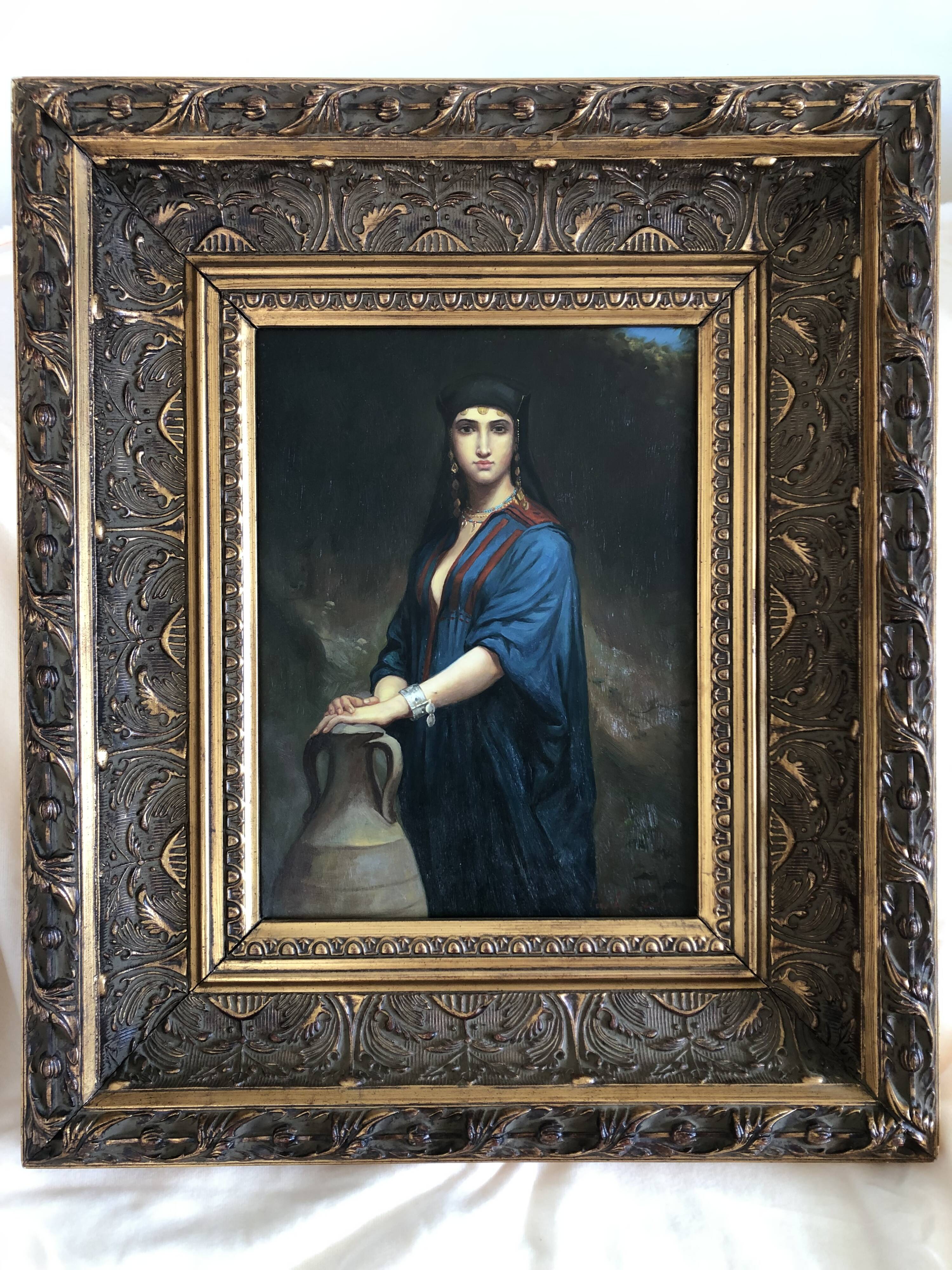 Peasant woman reproduction by Charles Landelle