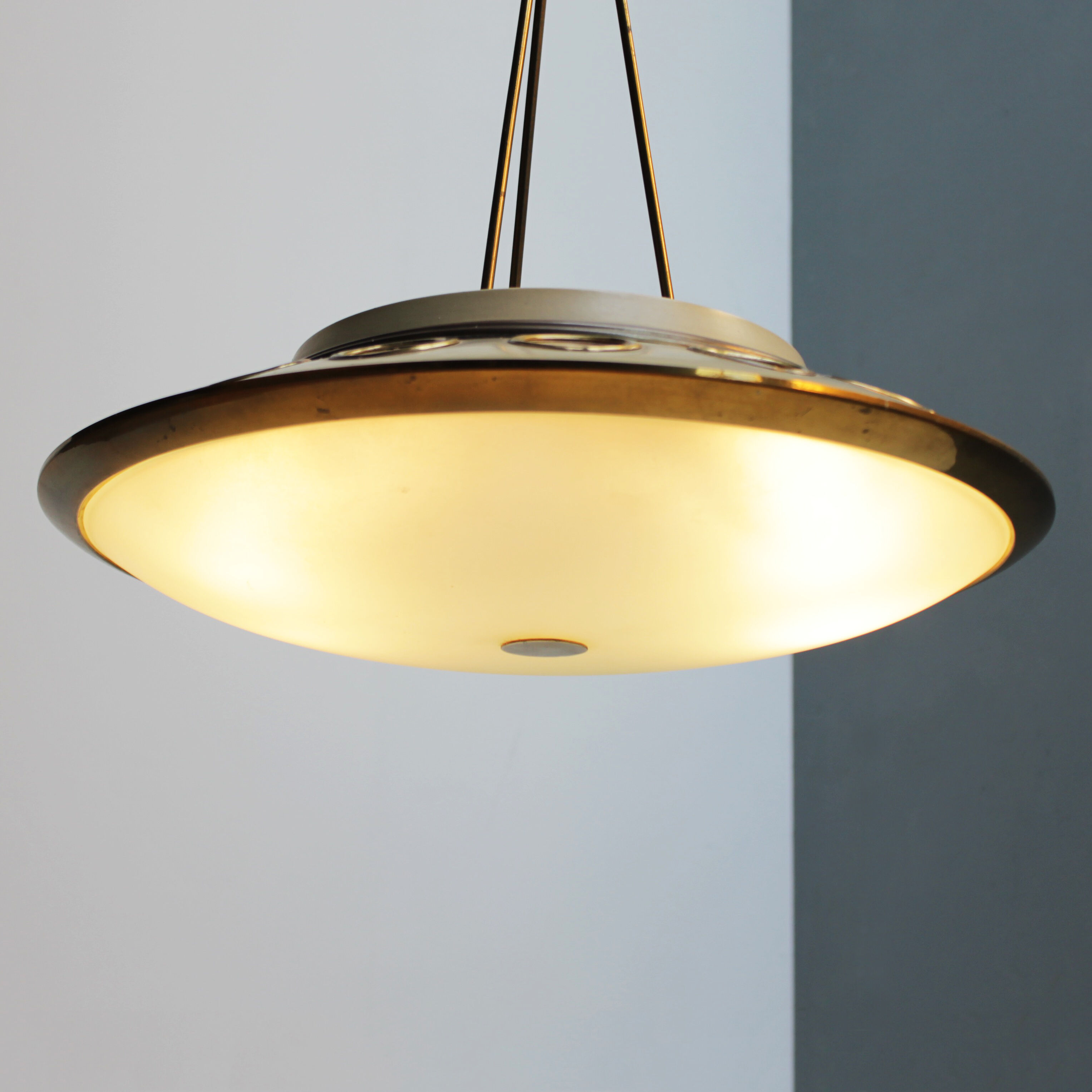 Italian hanging lamp by Lumen Milano