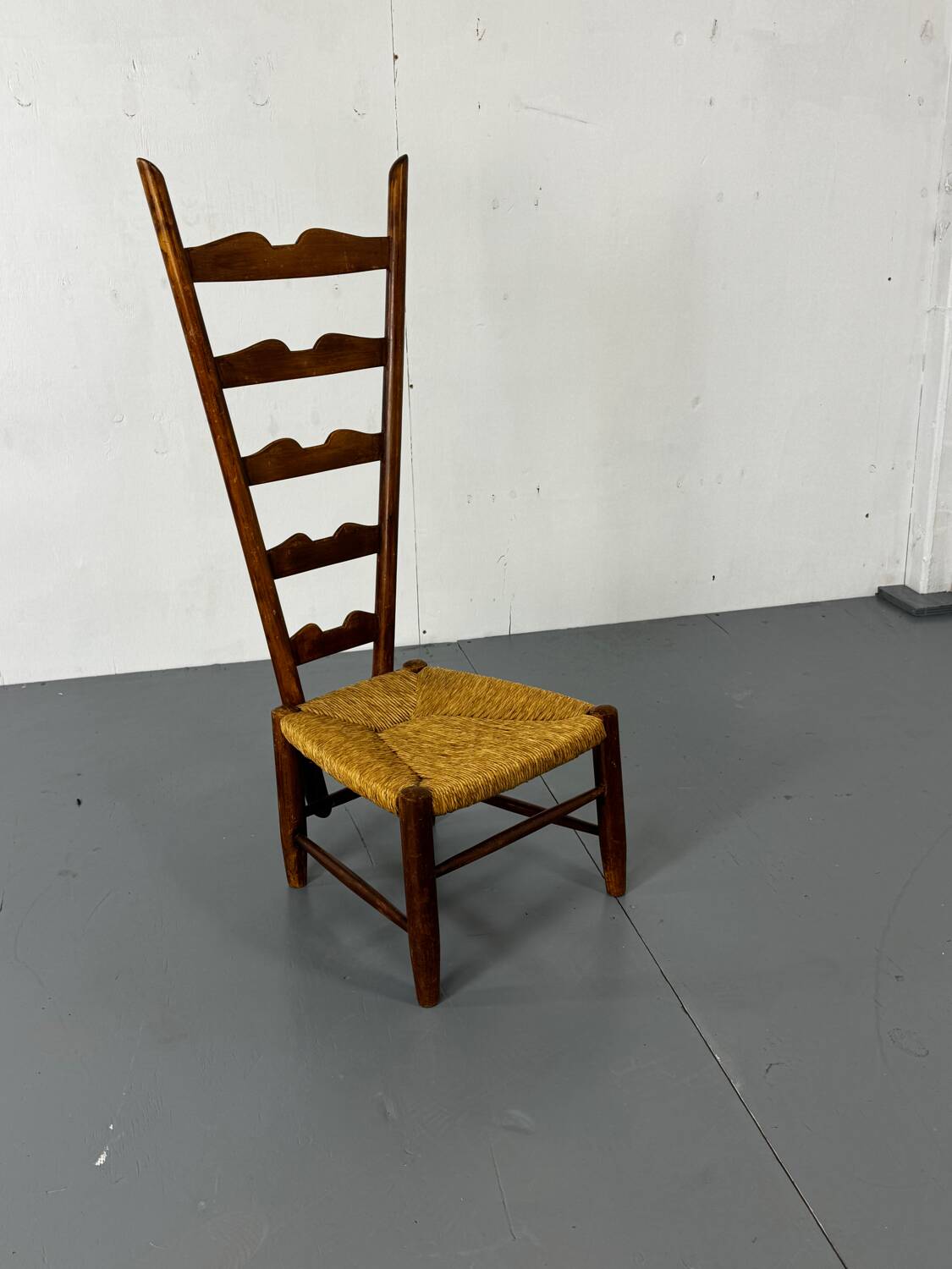 Highback Side Fireside Chair by Gio Ponti for Casa E Giardino, Italy,