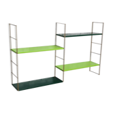 Floor string style tomado 1960 metal 4 tablets 3 uprights. Amount or small traces of oxidation