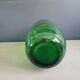 Large green glass vase
