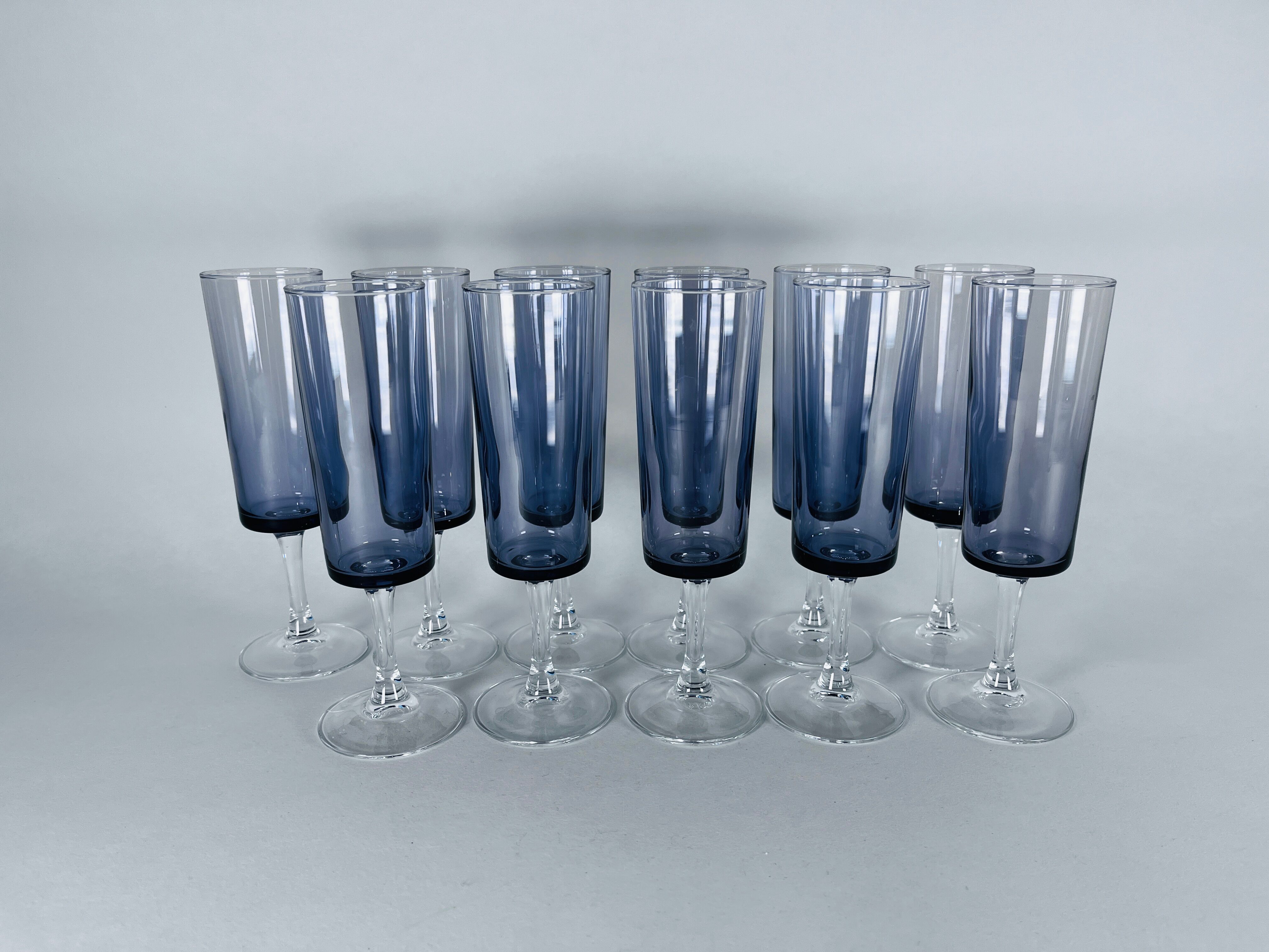 Service Luminarc glasses 44 pcs France 1980.