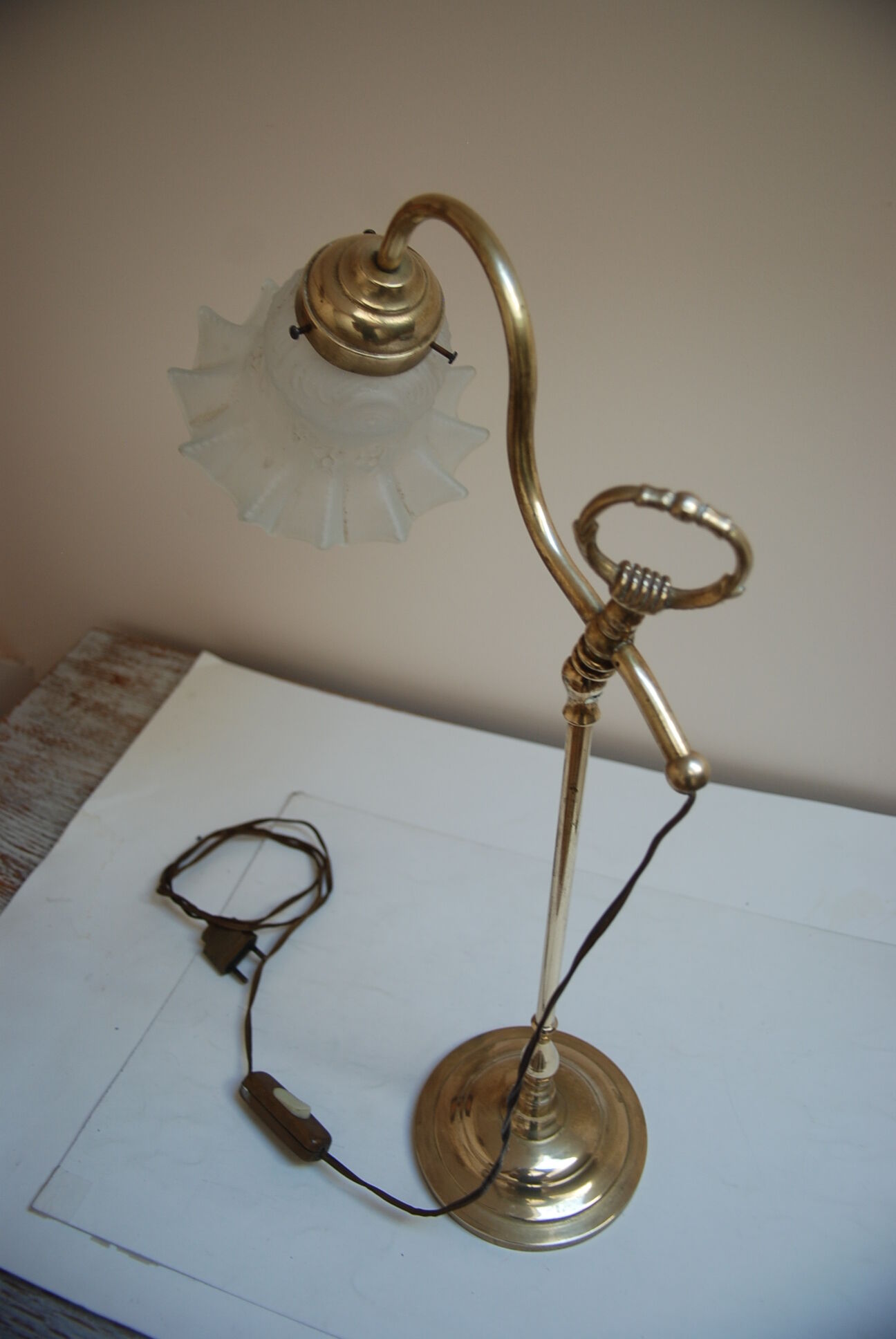 Vintage bedside lamp