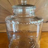 Oval confectionery jar