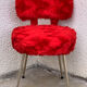 Chaise moumoute Pelfran 1960
