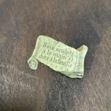 Large oval mirror in wood gilded with fine gold