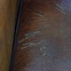 Set of 2 Vintage Sheepskin Leather Design Chairs