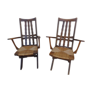 Paire de fauteuils Triconfort - trois
