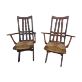 Pair of armchairs Triconfort year 1960 three position