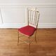 Chaise Chiavari laiton doré, 1950