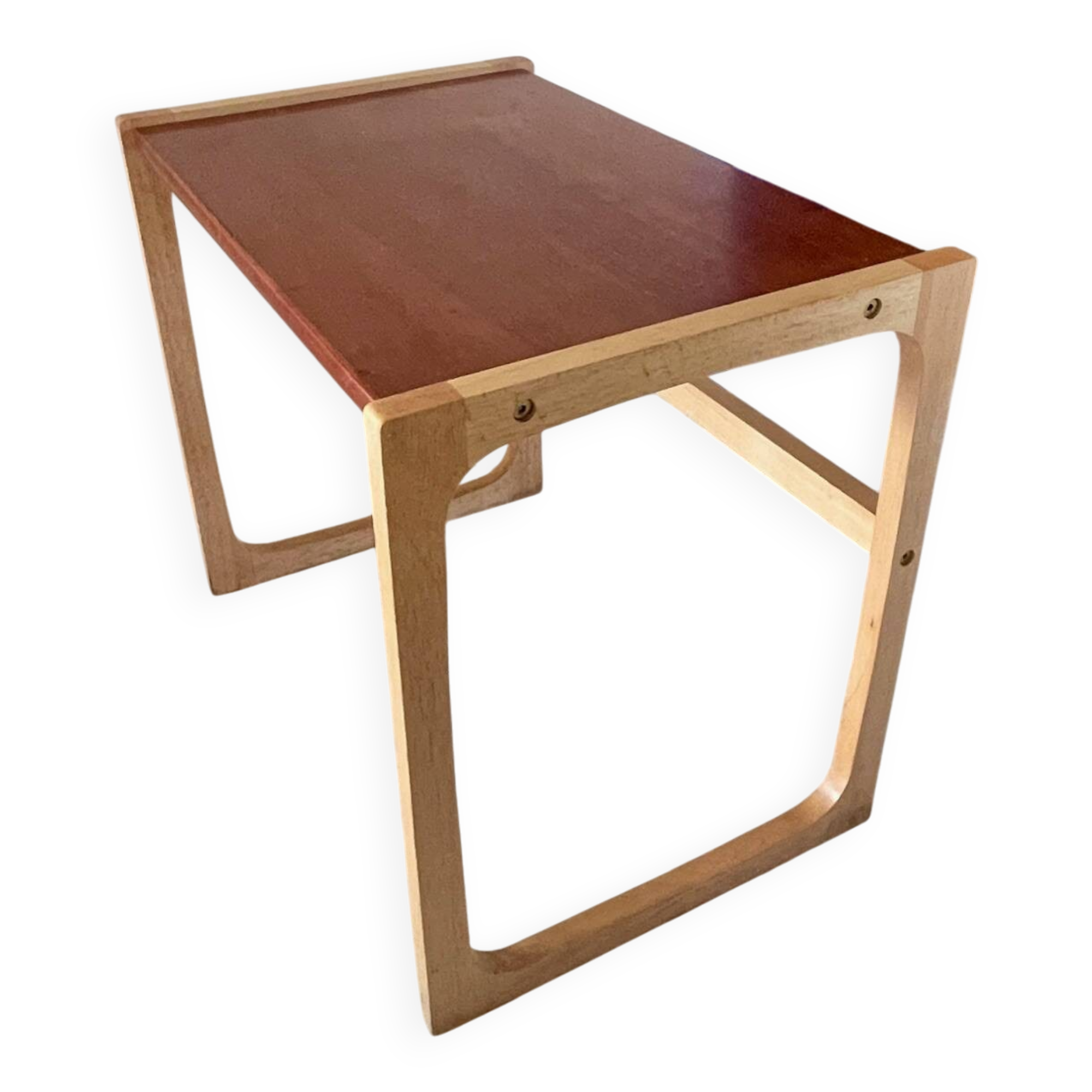Vintage Exotic Wood Coffee Table