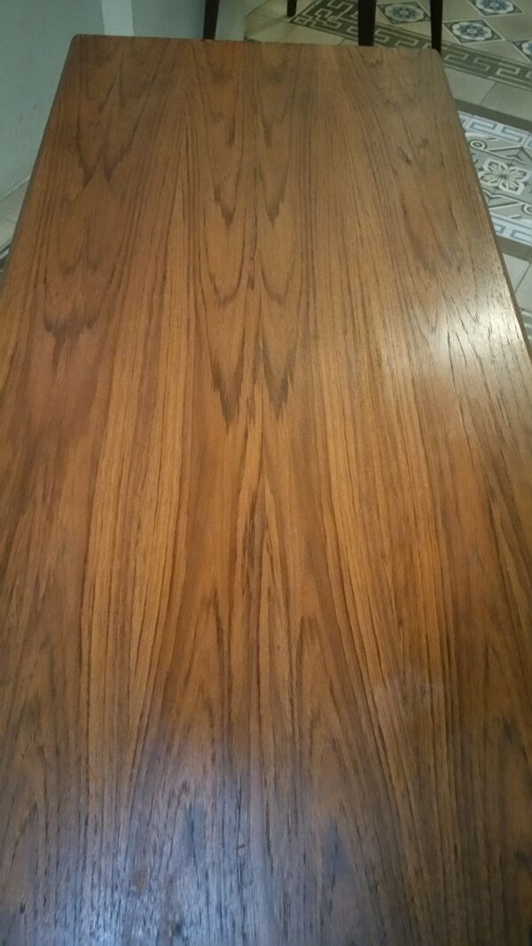 Table basse scandinave année 50 60 Johannes Anderson par SILKEBORG