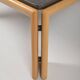 Brutalist coffee table with natural stone top, 1970s