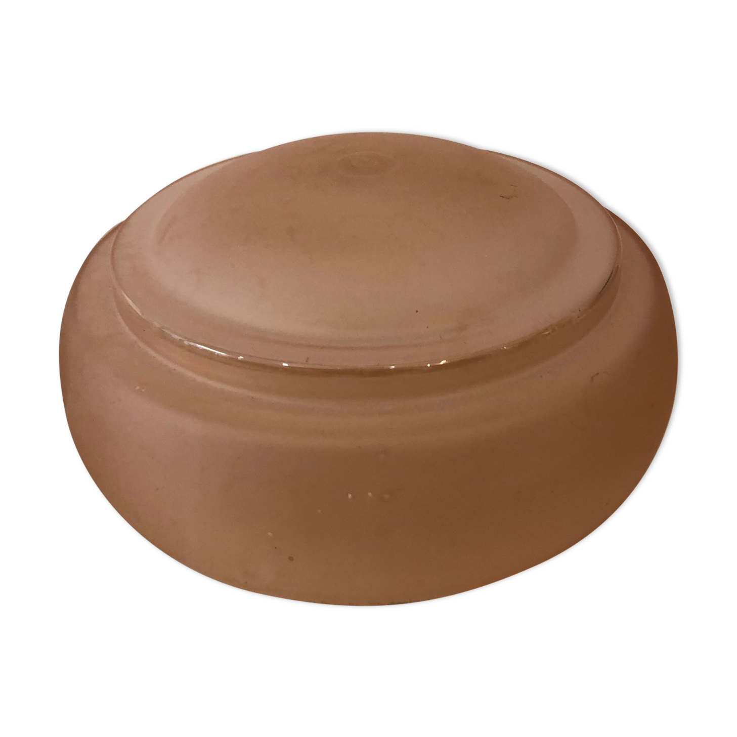 Pink glass ceiling lamp