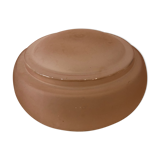 Pink glass ceiling lamp