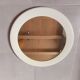 Round plastic mirror 70s