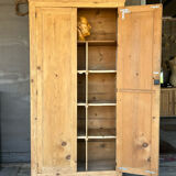 Armoire parisienne bois brut