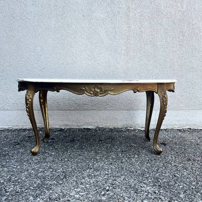 Oval Louis XV coffee table