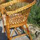 Fauteuils en osier ou rotin