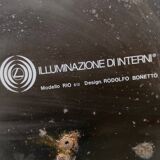 Floor Lamp "Rio" by Rodolfo Bonetto and Produced by Luci, Italy