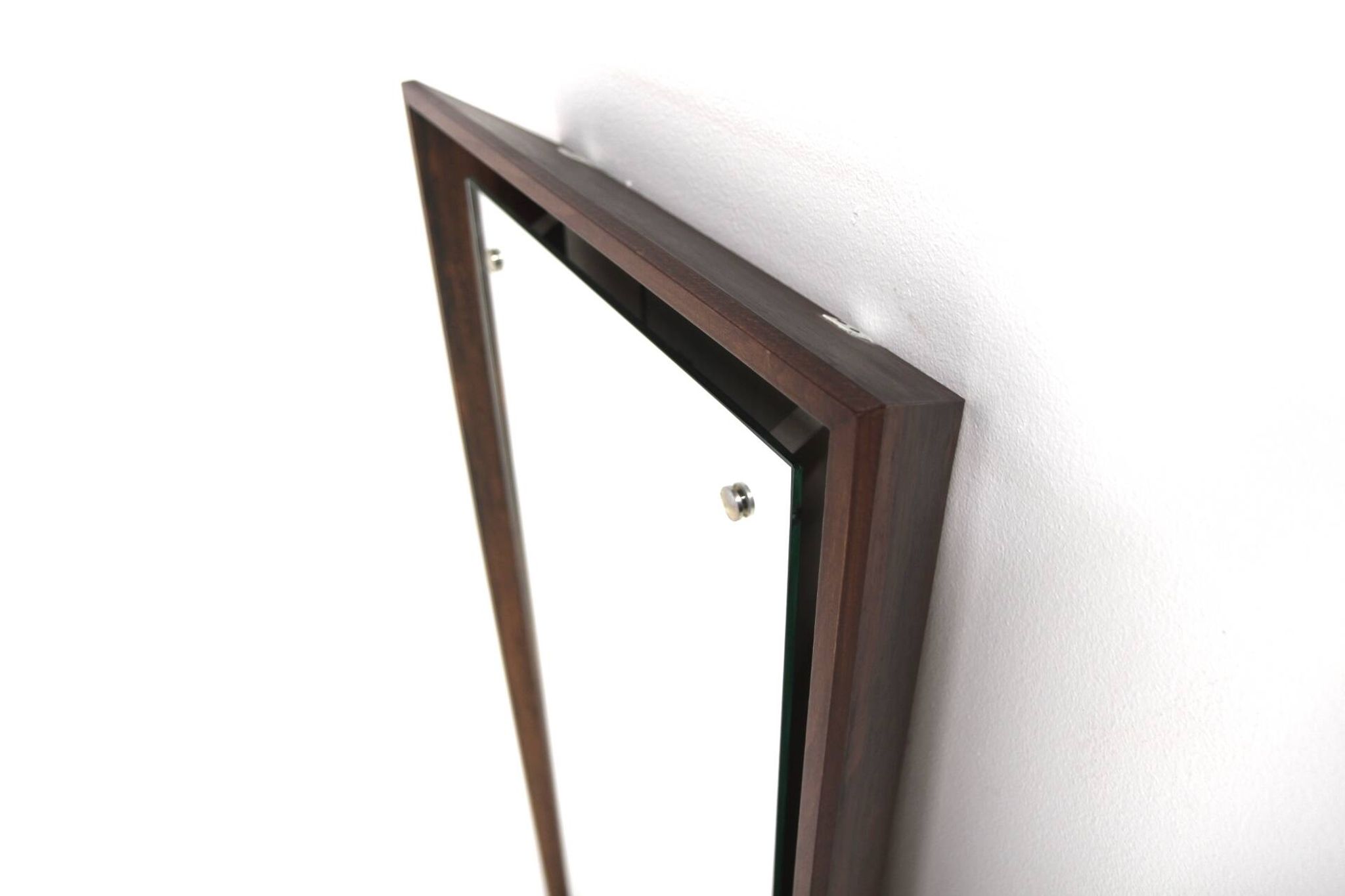 Scandinavian rosewood mirror, Sweden, 1960, 108cm x 56cm