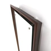 Scandinavian rosewood mirror, Sweden, 1960, 108cm x 56cm