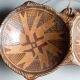 Berber dish ideqqi, artisanal pottery of Kabylia in terracotta