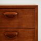 Four-drawer chest of drawers by Kai Kristiansen for Feldballes Møbler