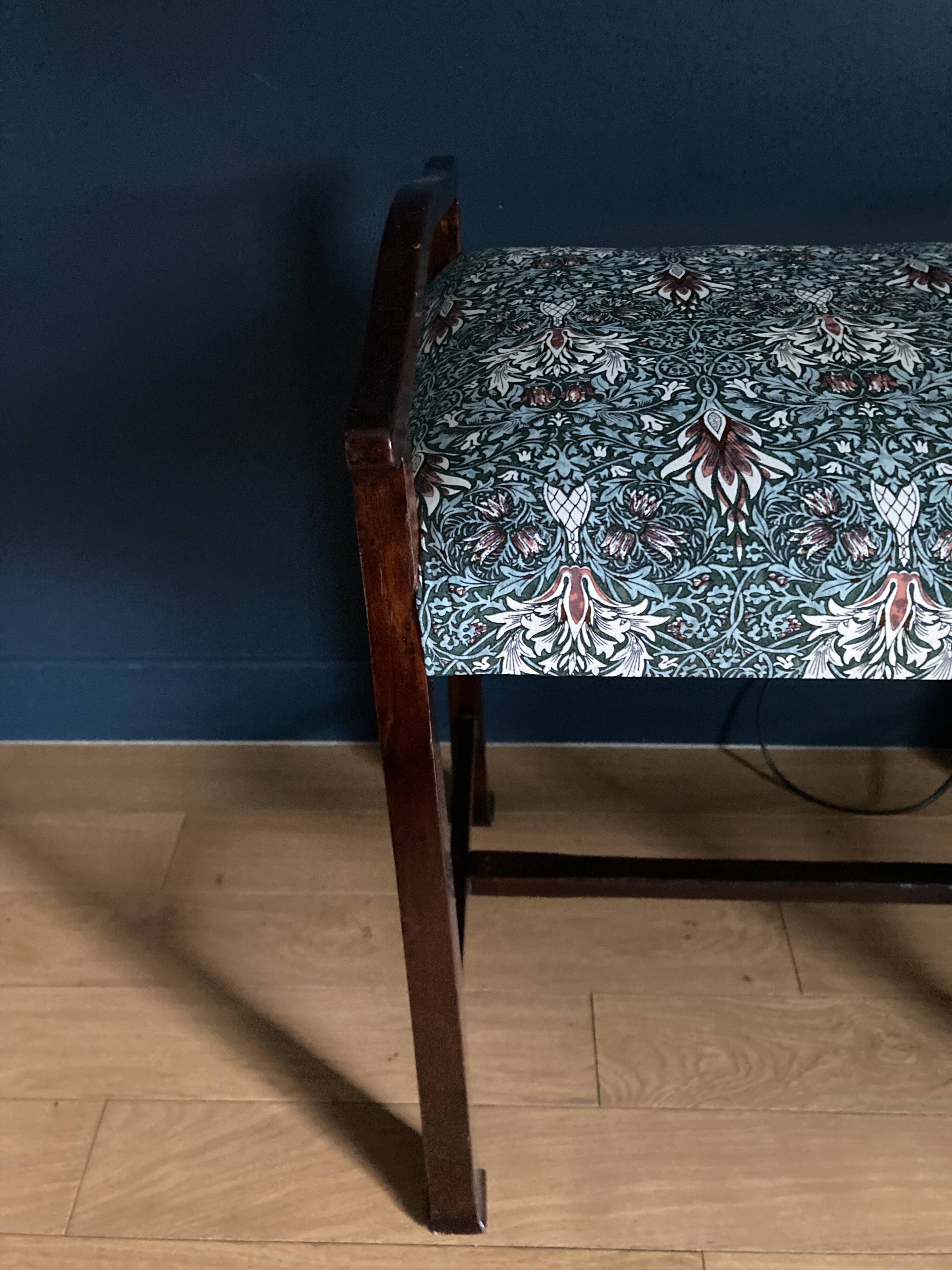 William Morris Arts and Crafts Stool