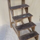 Wooden stepladder