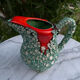 🌋 Vintage ceramic jug / carafe "Fat Lava" – Valla style