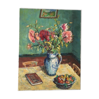Oil painting on canvas