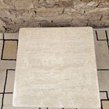 Travertine coffee table 1980